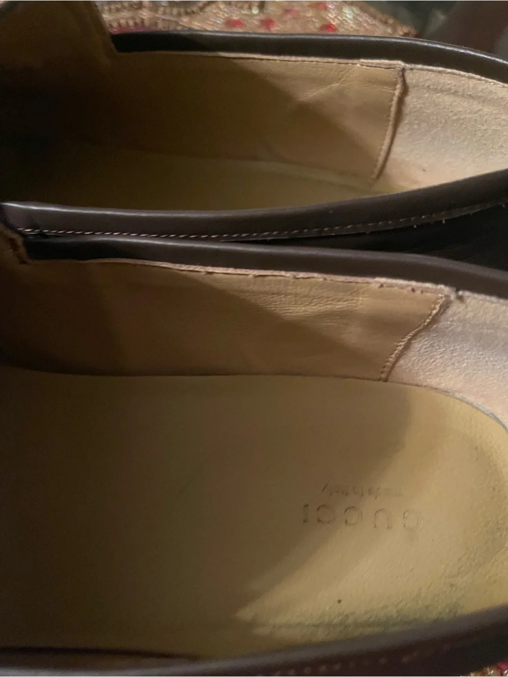 Gucci Brown Leather Horsebit Loafers